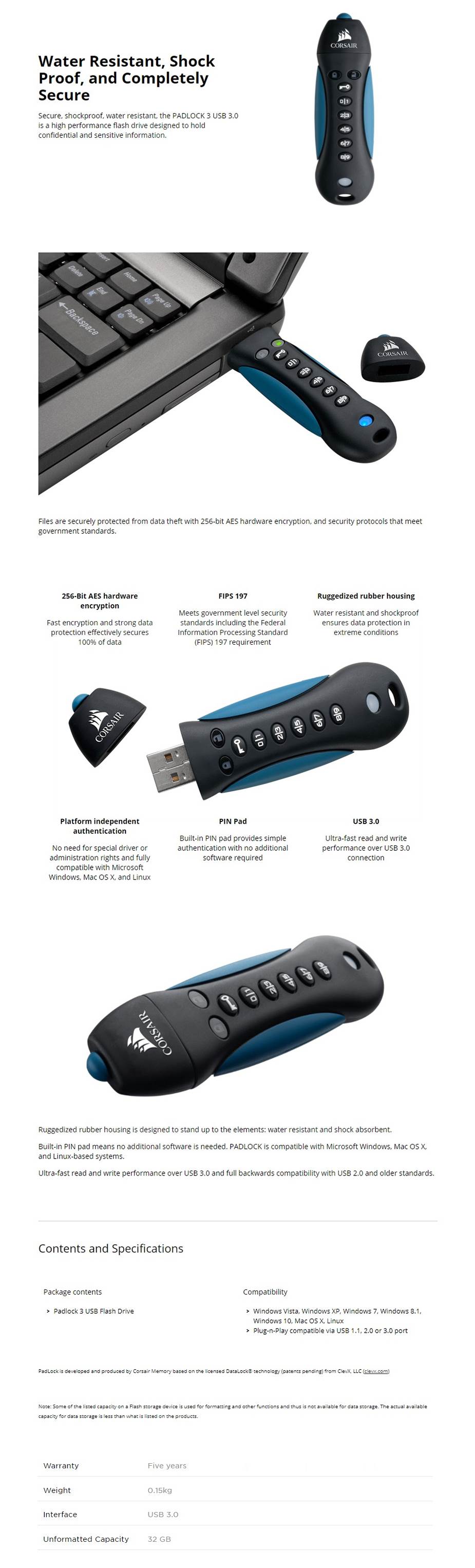 usb padlock 3