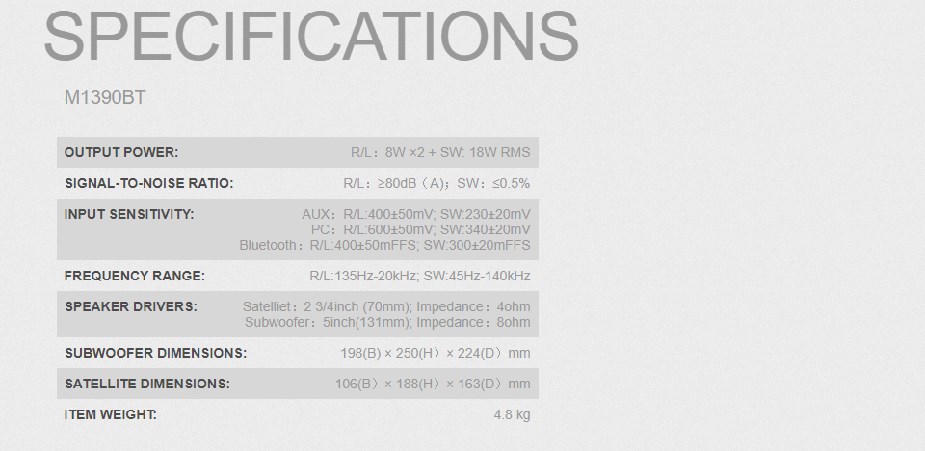 edifier m1390bt