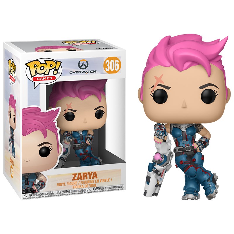 Overwatch Zarya Pop Vinyl