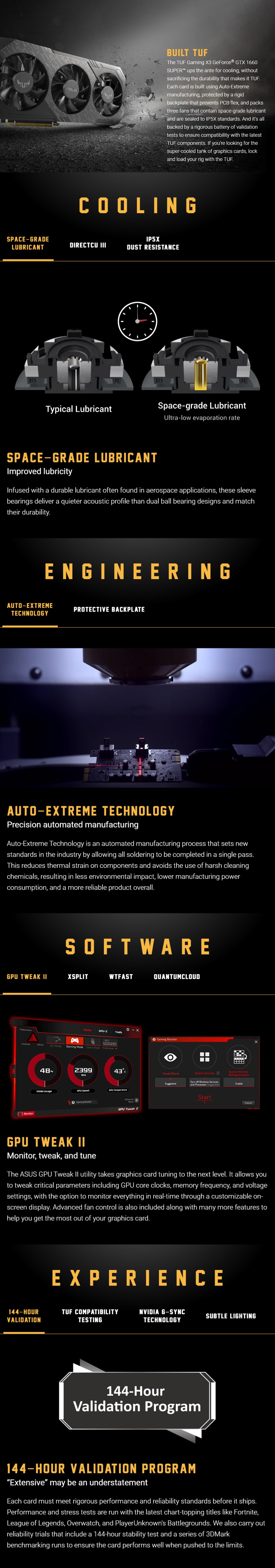 Asus Geforce Gtx 1660 Super Tuf Gaming X3 Oc 6gb Video Card Tuf 3 Gtx1660s O6g Gaming Mwave Com Au