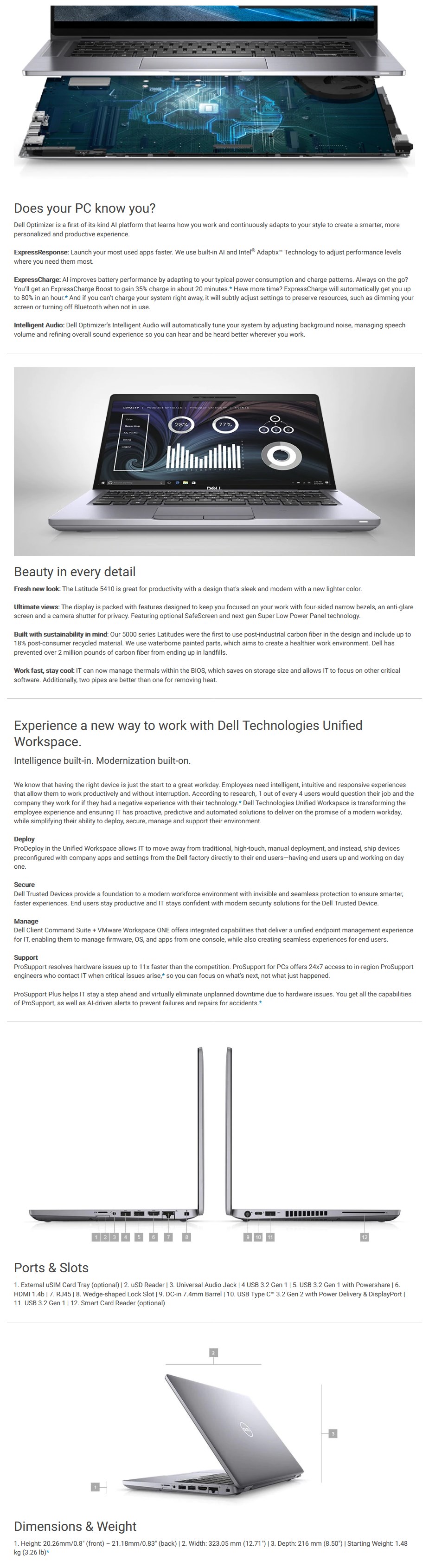 Dell Latitude 5410 14 Laptop I5 u 8gb 256gb W10p 5wgm5 Mwave Com Au