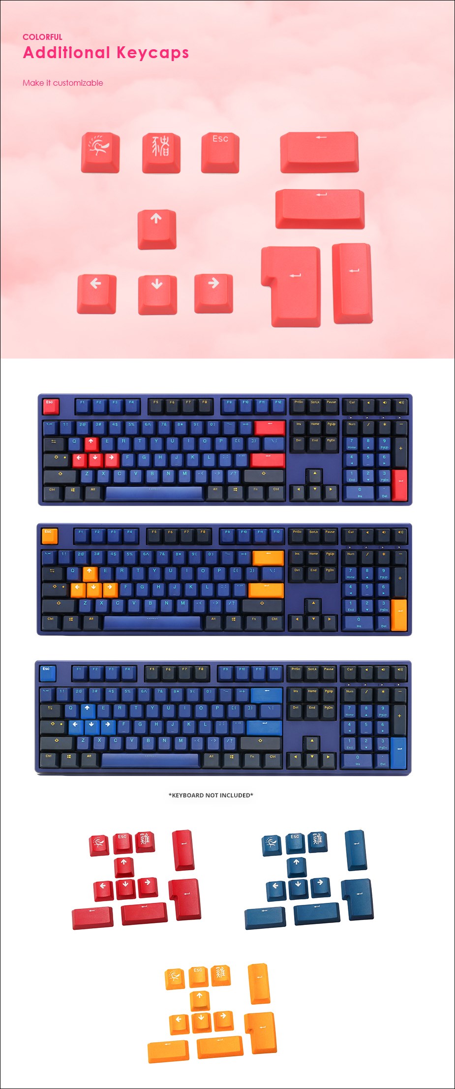 ducky 11 keycap set