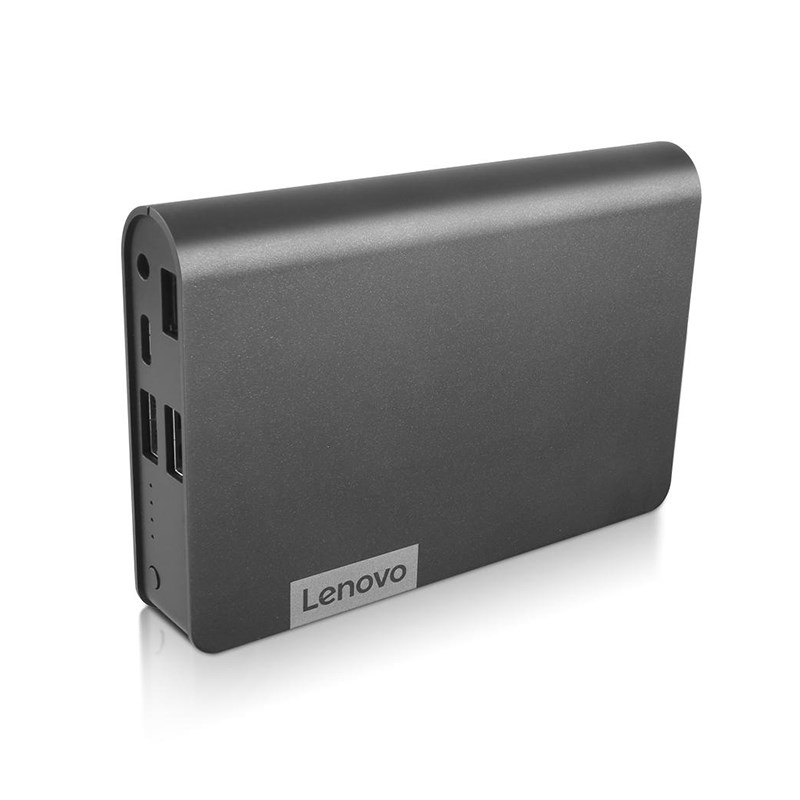 Lenovo 14000mAh USBC Laptop Power Bank w/ Round & SlimTip Dongle